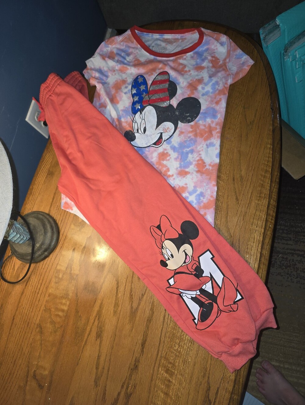 Minnie Mouse Shirt & Pants Set..Kids XL..Barely Worn